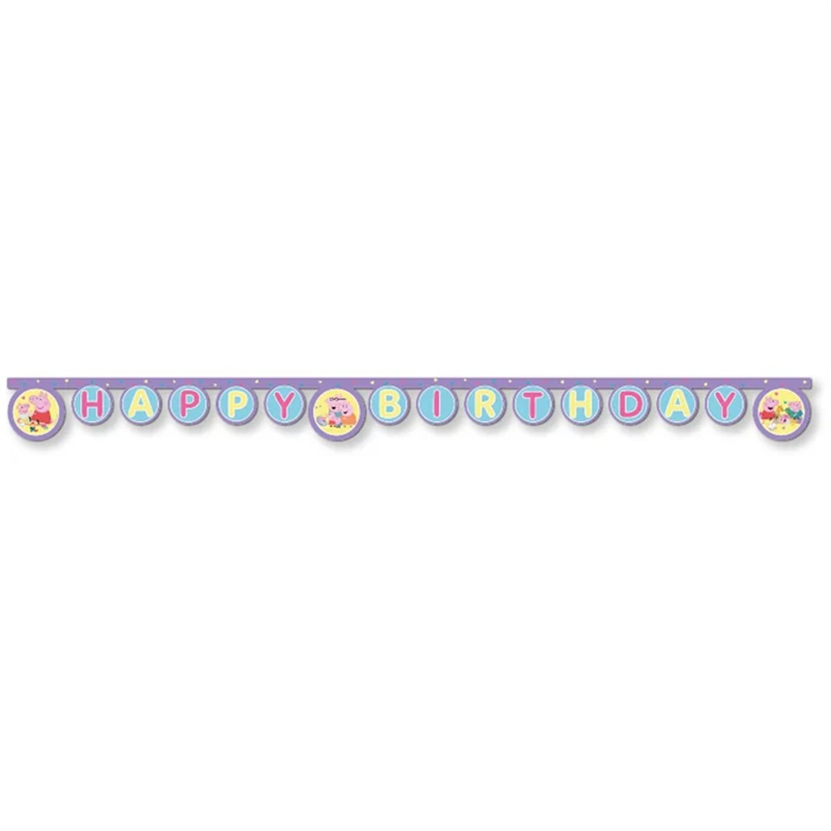 Banner guirlande Gurli Gris® Happy Birthday Banner Guirlande Banner guirlande Gurli Gris® Happy Birthday Banner Guirlande