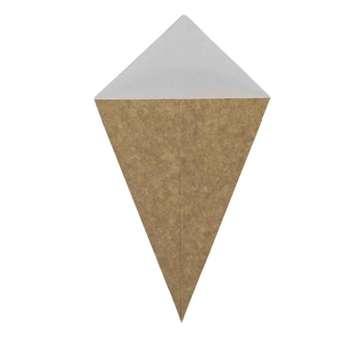 50 stk. Kræmmerhus til Pommes Frites 175 x 300 mm Brun/Hvid 50 stk. Kræmmerhus til Pommes Frites 175 x 300 mm Brun/Hvid