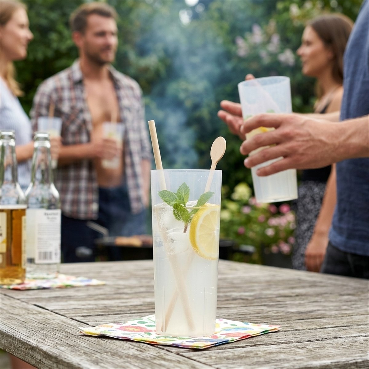 10 stk. Highballglas Gennemsigtig PP 0,3 l uknuselige 10 stk. Highballglas Gennemsigtig PP 0,3 l uknuselige