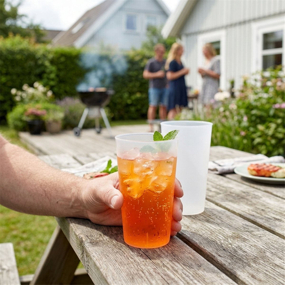50 stk. Drikkeglas Uknuselige Mælkehvid PP 400 ml 50 stk. Drikkeglas Uknuselige Mælkehvid PP 400 ml