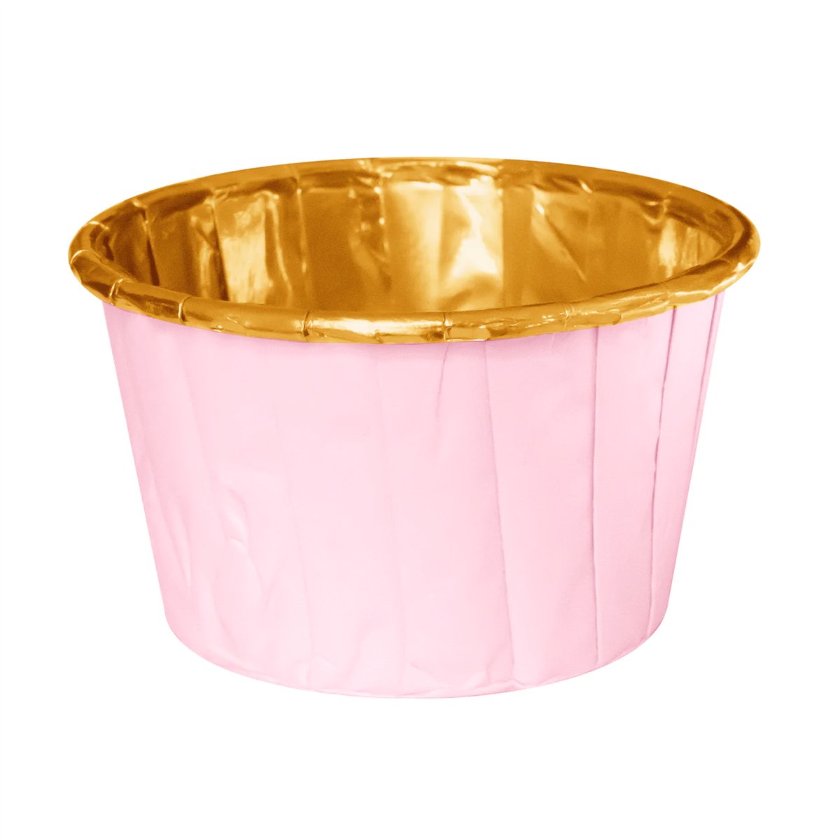20 stk. Bageforme Runde Rosaguld aluminium 7 cm 20 stk. Bageforme Runde Rosaguld aluminium 7 cm