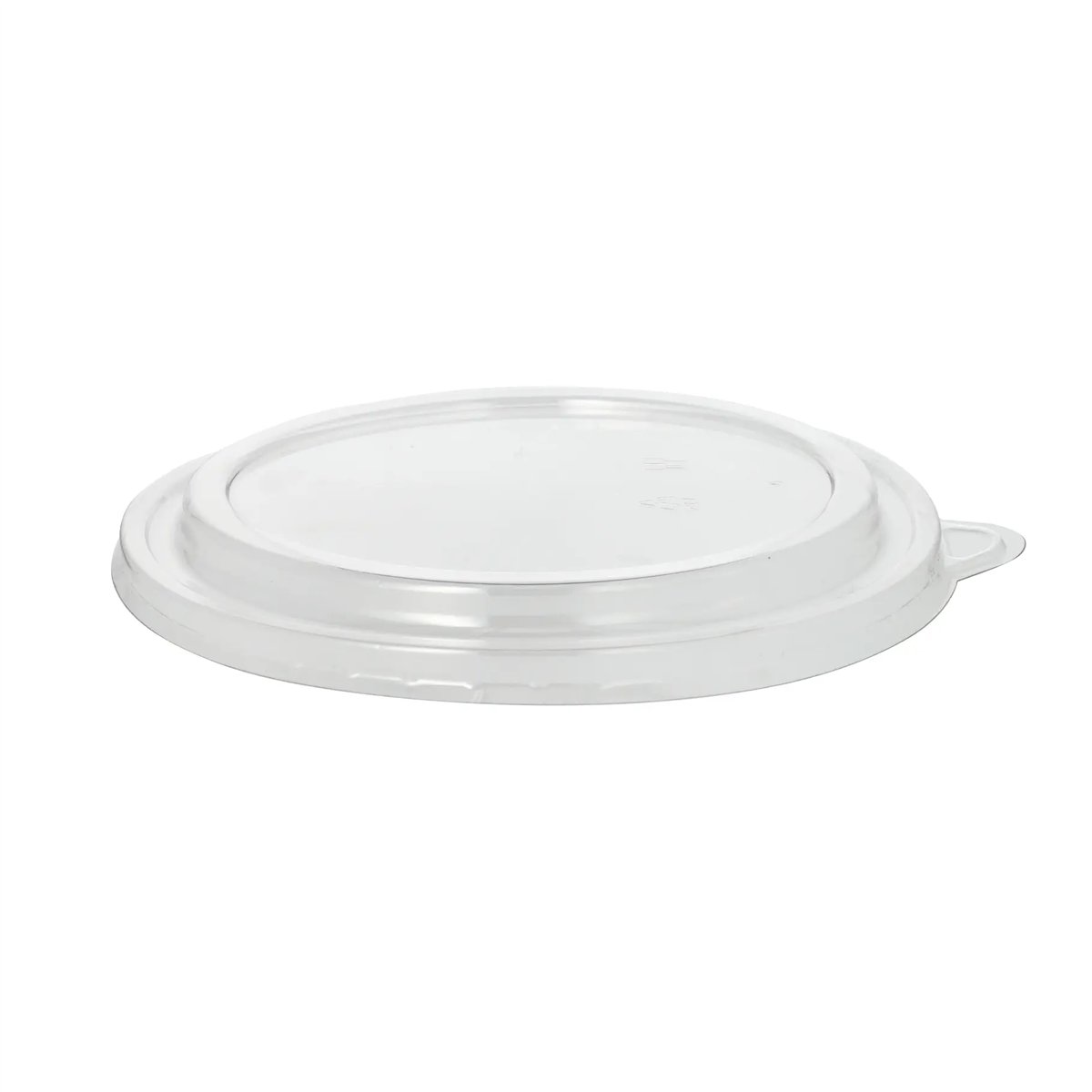50 stk. L&aring;g til Salatsk&aring;le Transparent PET &Oslash; 18,4 cm