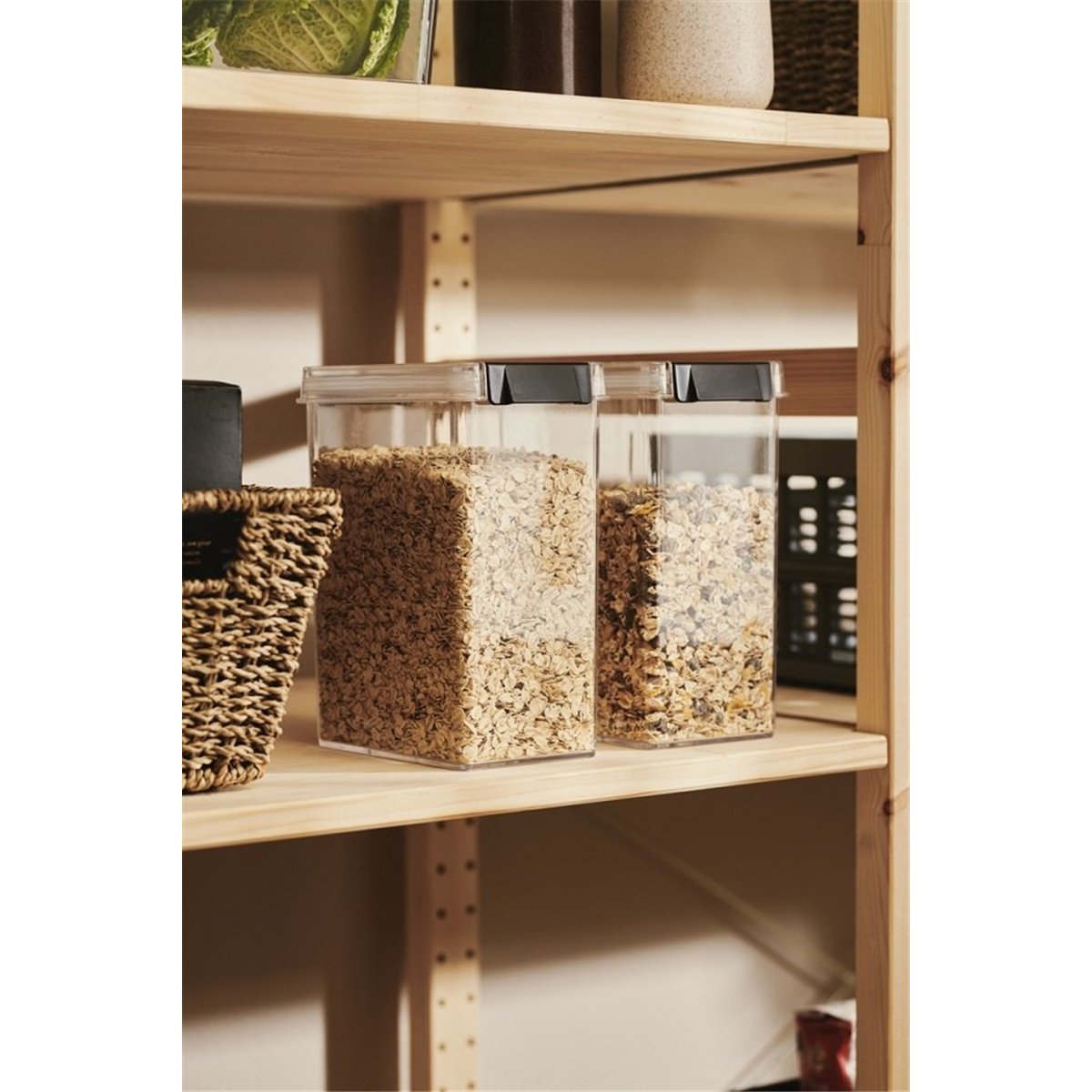 Opbevaringsboks 0,85 L Stabelbar Madbeholder Opbevaringsboks 0,85 L Stabelbar Madbeholder