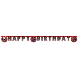 Spider-Man® Happy Birthday Papirbanner 230 cm