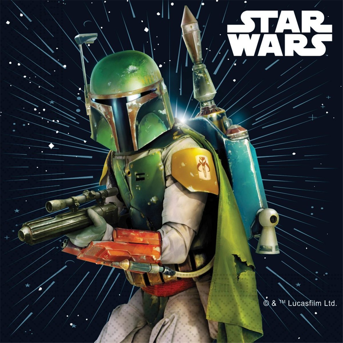 20 stk. Servietter Star Wars® 33x33 cm 20 stk. Servietter Star Wars® 33x33 cm