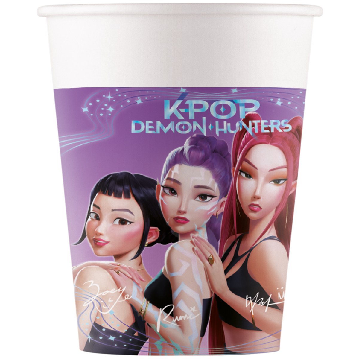 8 stk. KPop Demon Hunters® Papkrus 200 ml 8 stk. KPop Demon Hunters® Papkrus 200 ml