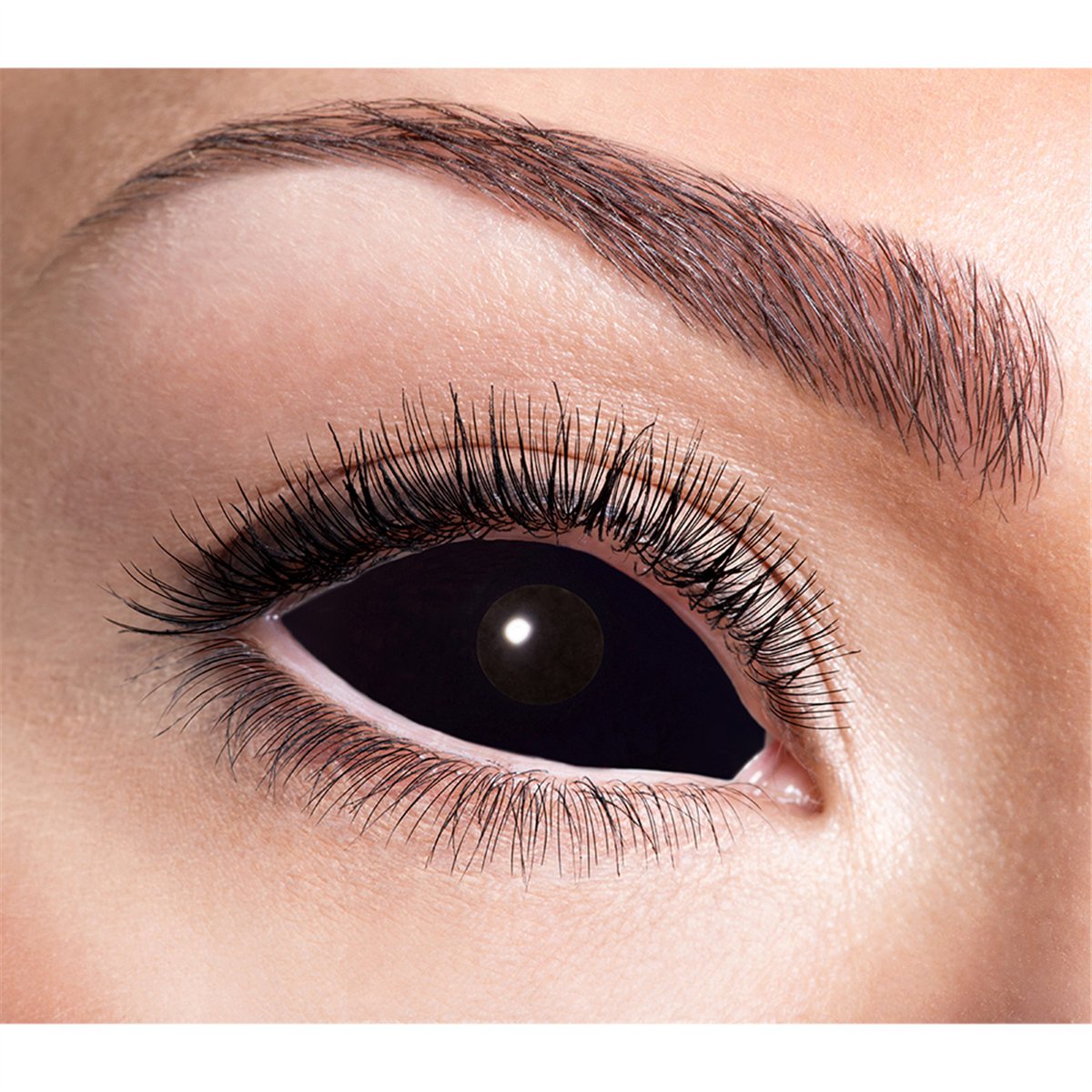 Blackout Sclera Kontaktlinser-kontaktlinser – 6-måneders sclera-linser Blackout Sclera Kontaktlinser-kontaktlinser – 6-måneders sclera-linser