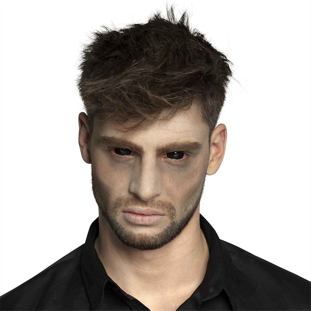 Blackout Sclera Kontaktlinser-kontaktlinser – 6-måneders sclera-linser Blackout Sclera Kontaktlinser-kontaktlinser – 6-måneders sclera-linser