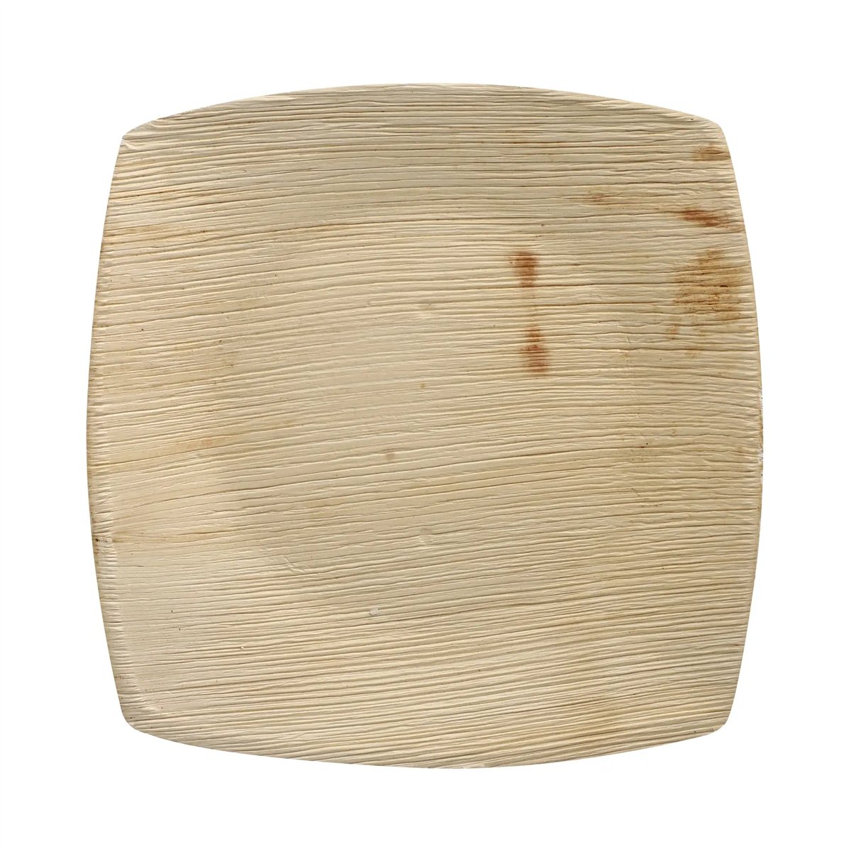 25 stk. Palmebladstallerkener Firkantet Natur 20 cm 25 stk. Palmebladstallerkener Firkantet Natur 20 cm