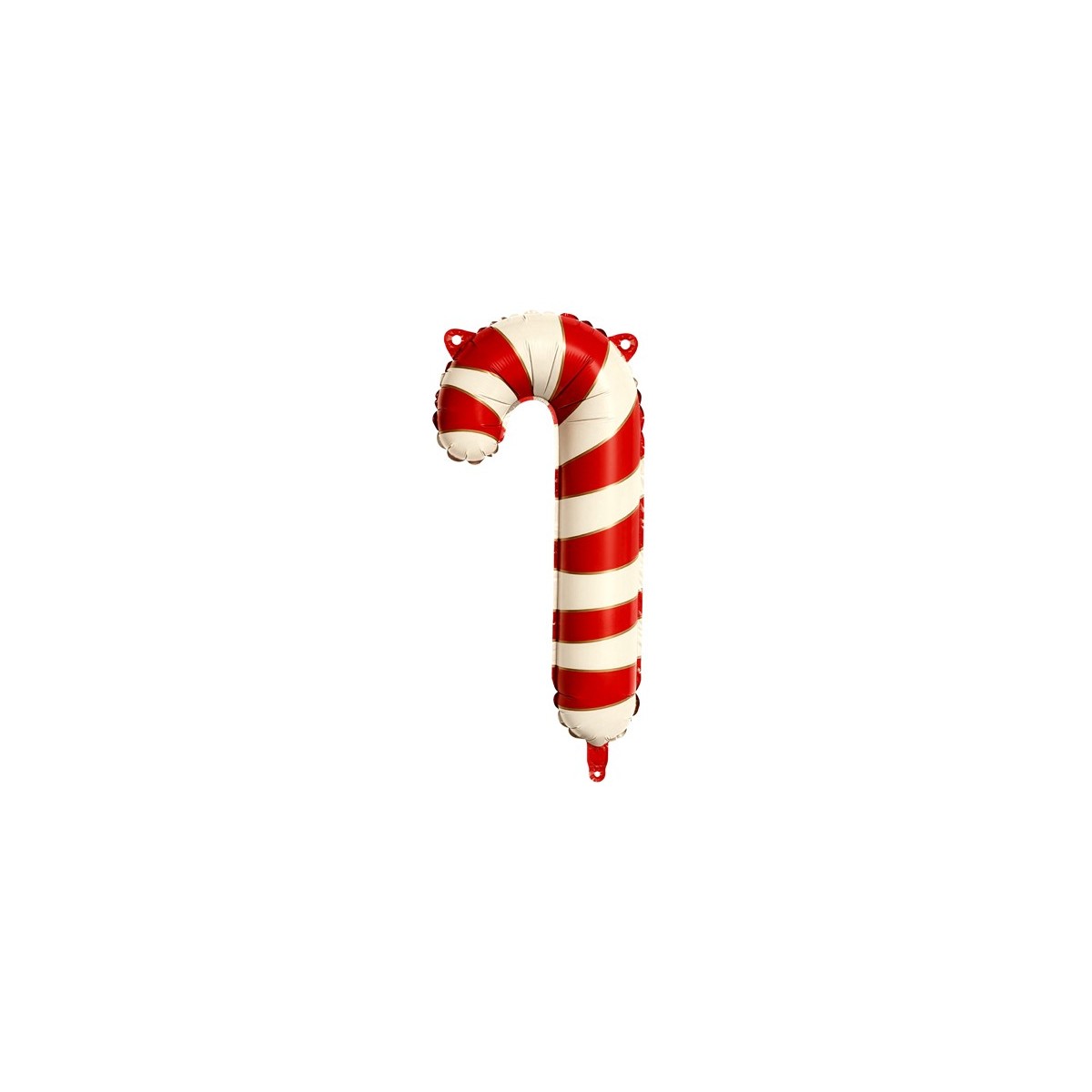 Foil balloon for garlands Candy cane, 15.5x31 cm, red and white (1 pkt / 5 pc.) Foil balloon for garlands Candy cane, 15.5x31 cm, red and white (1 pkt / 5 pc.)