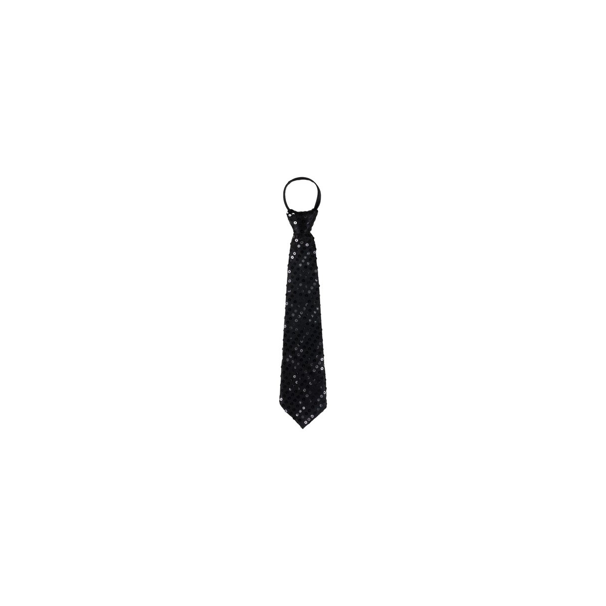 Sequin tie, 8x36 cm, black Sequin tie, 8x36 cm, black