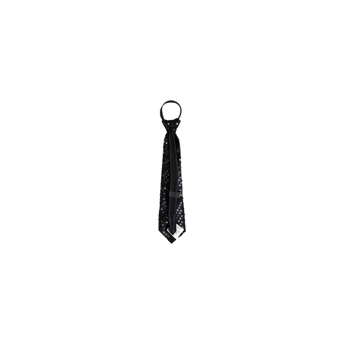 Sequin tie, 8x36 cm, black Sequin tie, 8x36 cm, black