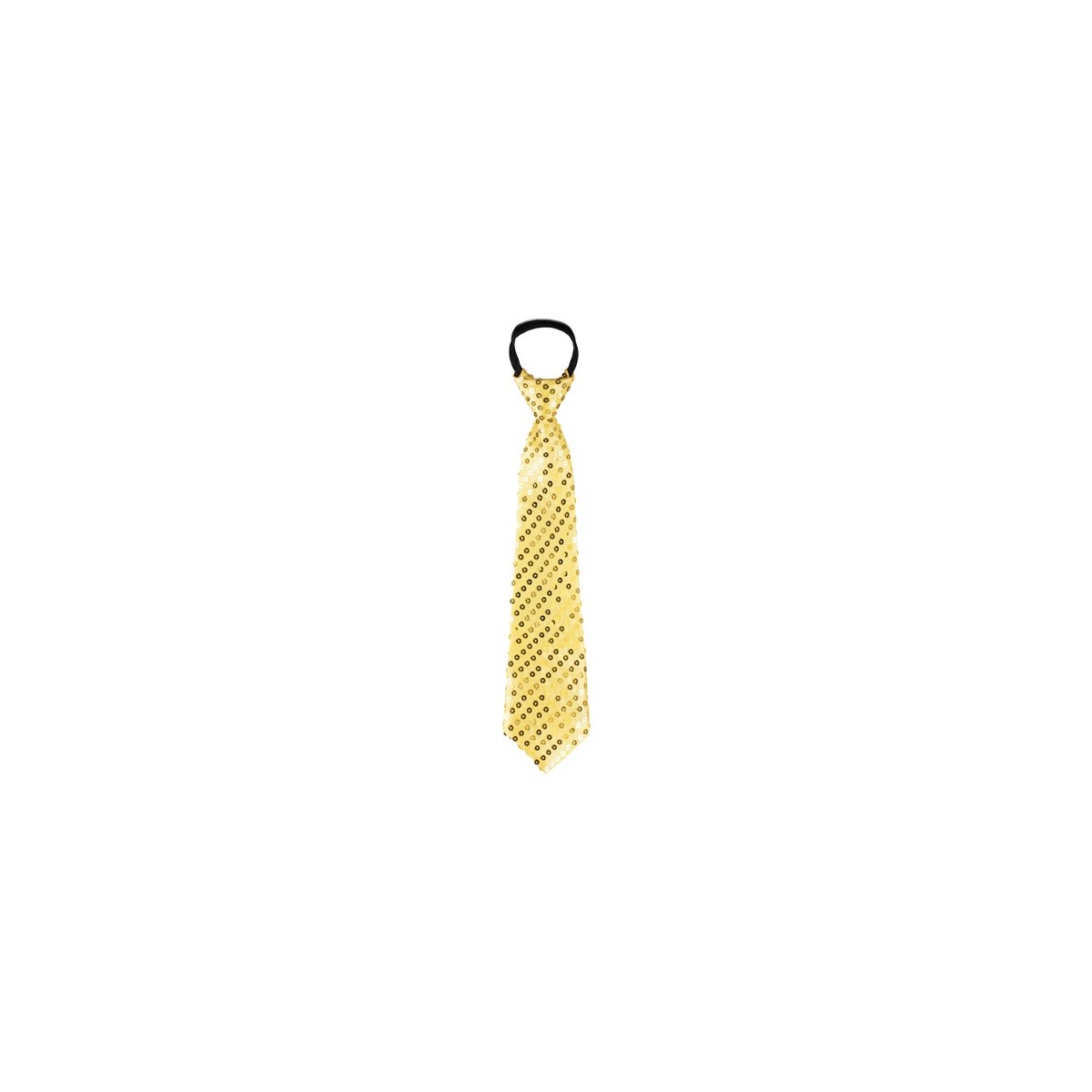 Sequin tie, 8x36 cm, gold Sequin tie, 8x36 cm, gold