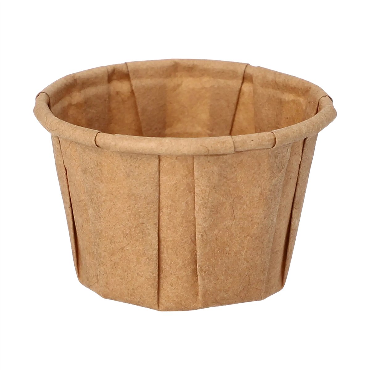 250 stk. Dressingbægre brun papir 35 ml 250 stk. Dressingbægre brun papir 35 ml
