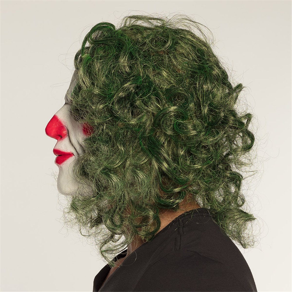 Klovnemaske Horror Joker Maske – Latex Skurkemaske Klovnemaske Horror Joker Maske – Latex Skurkemaske