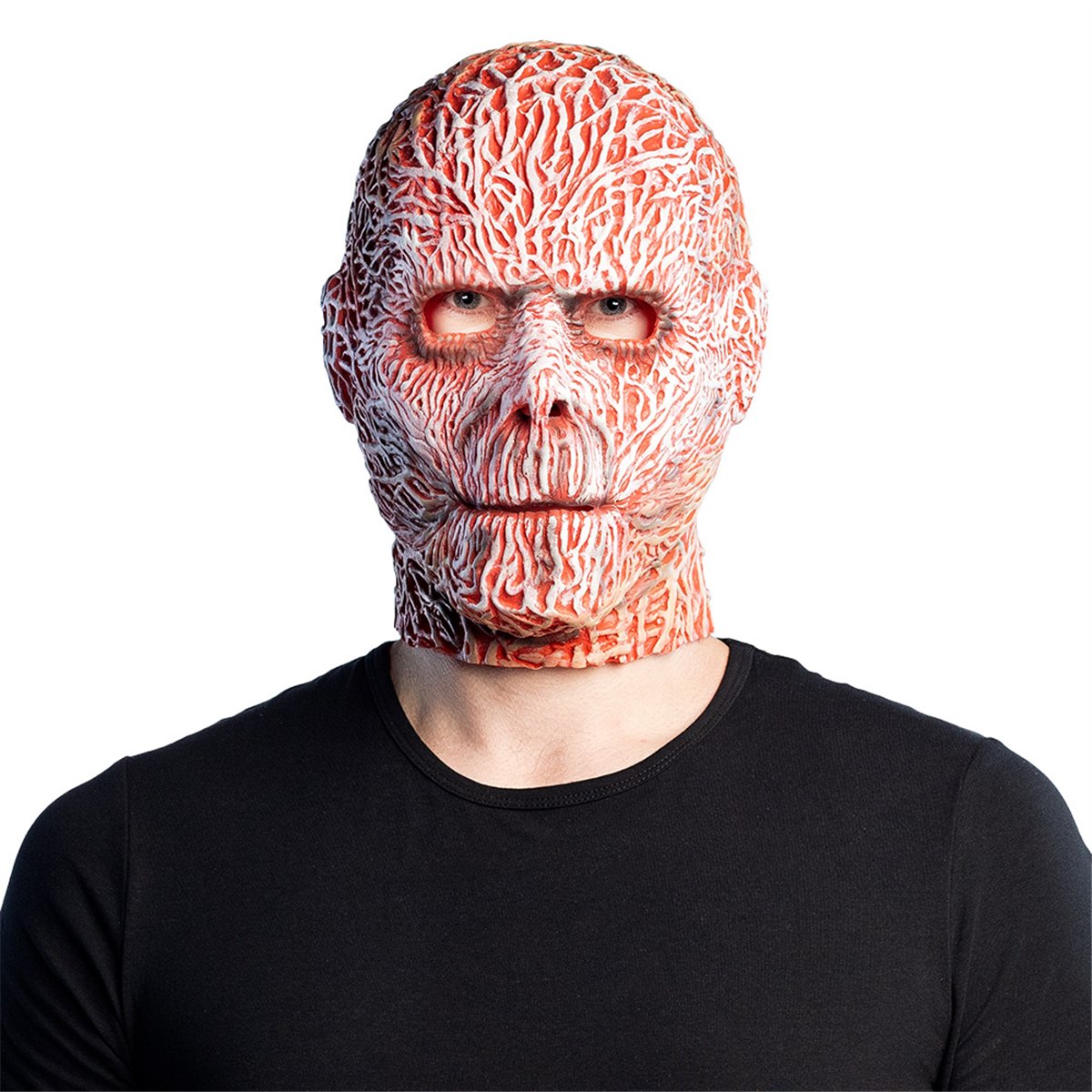 Latexmaske Creep Maske – Latex Hovedmaske med Hudløst Look t heldækkende Latexmaske Creep Maske – Latex Hovedmaske med Hudløst Look t heldækkende