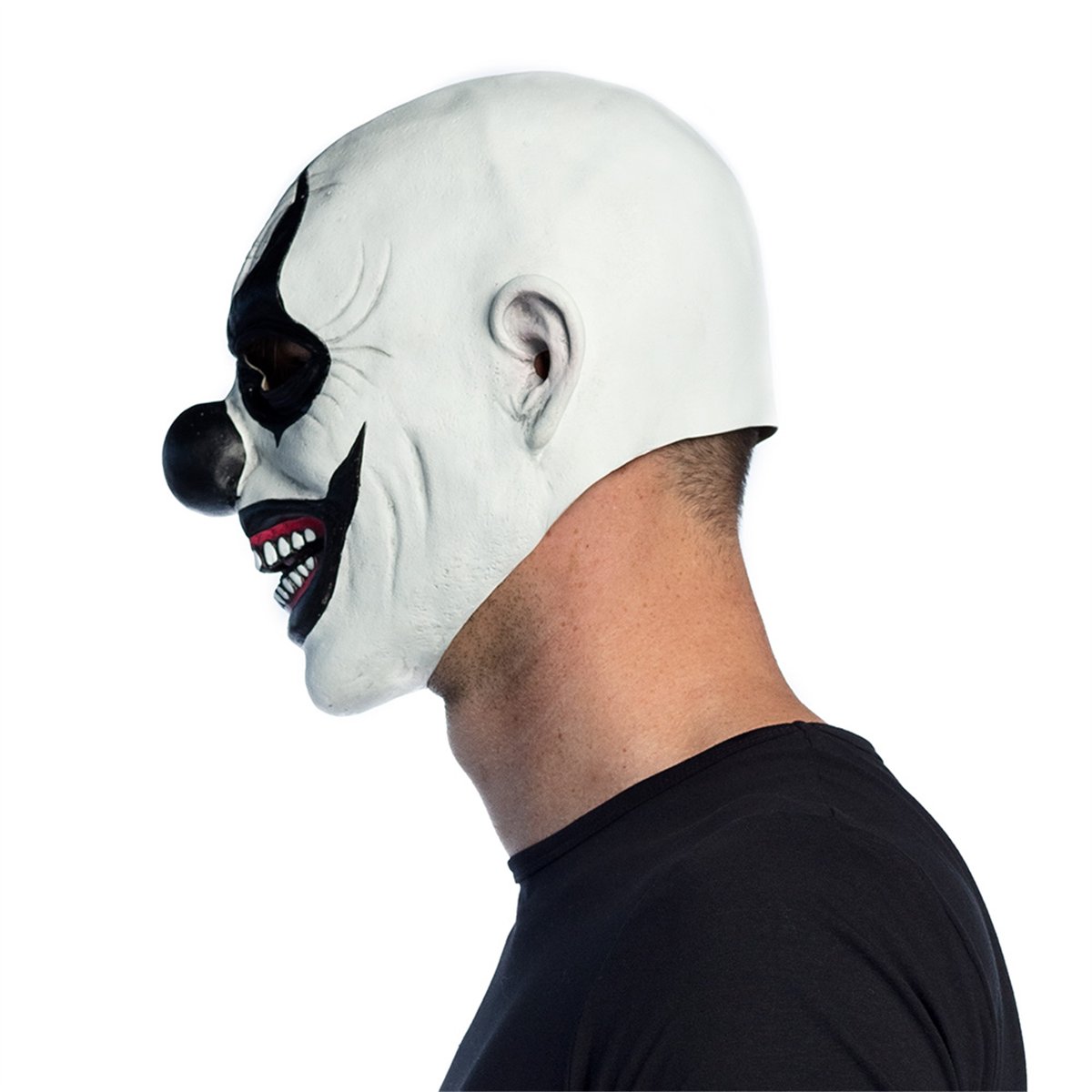 Latexmaske Evil Clown Maske