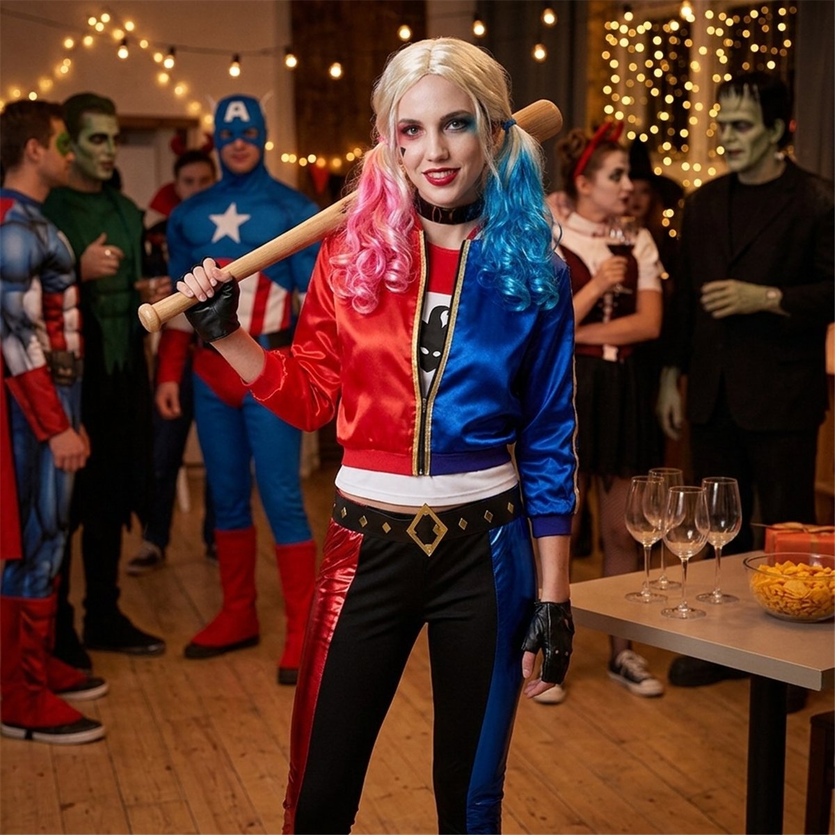 Kostume str. S Harley Quinn &ndash; Jester Fatale
