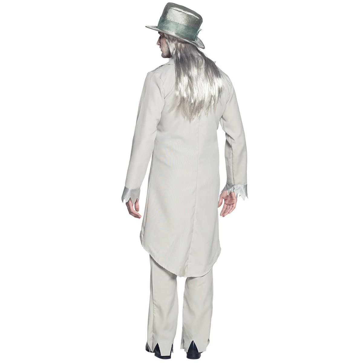 Kostume str. 50/52 Sp&oslash;gelsesbrudgom med Hat og H&aring;r
