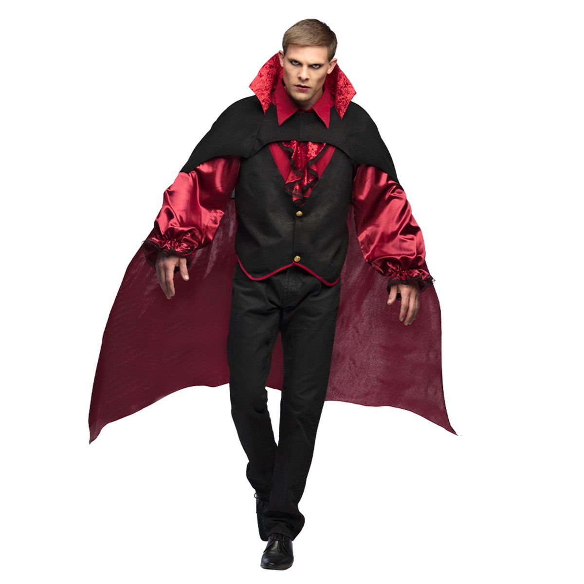 Kostume str. 50/52 Vampyren Bartholomew – Todelt Vampyrkostume Kostume str. 50/52 Vampyren Bartholomew – Todelt Vampyrkostume