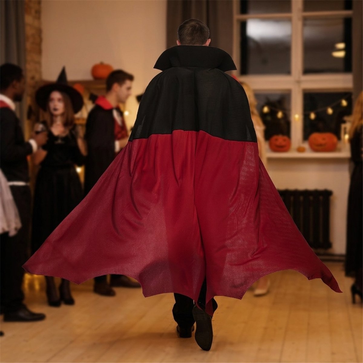 Kostume str. 50/52 Vampyren Bartholomew – Todelt Vampyrkostume Kostume str. 50/52 Vampyren Bartholomew – Todelt Vampyrkostume