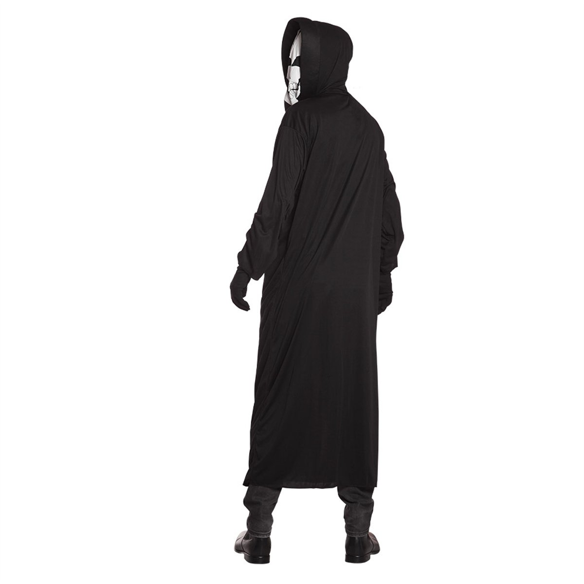 Grim Reaper-kostume str. M/L &ndash; h&aelig;ttek&aring;be med maske