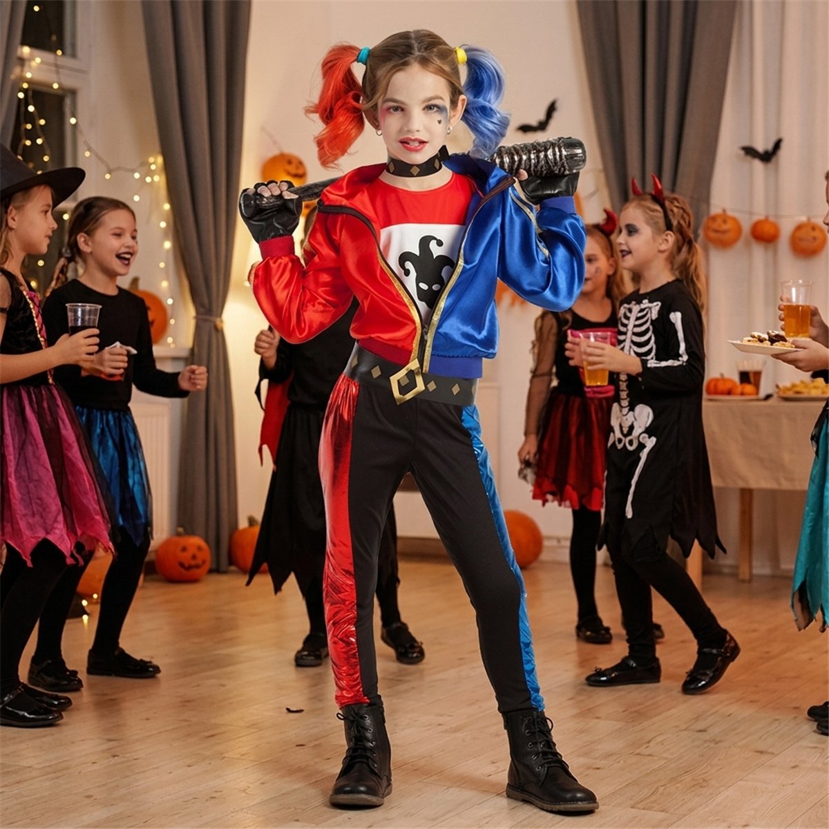 Kostume str. 7-9 &aring;r Harley Quinn &ndash; Jester Fatale