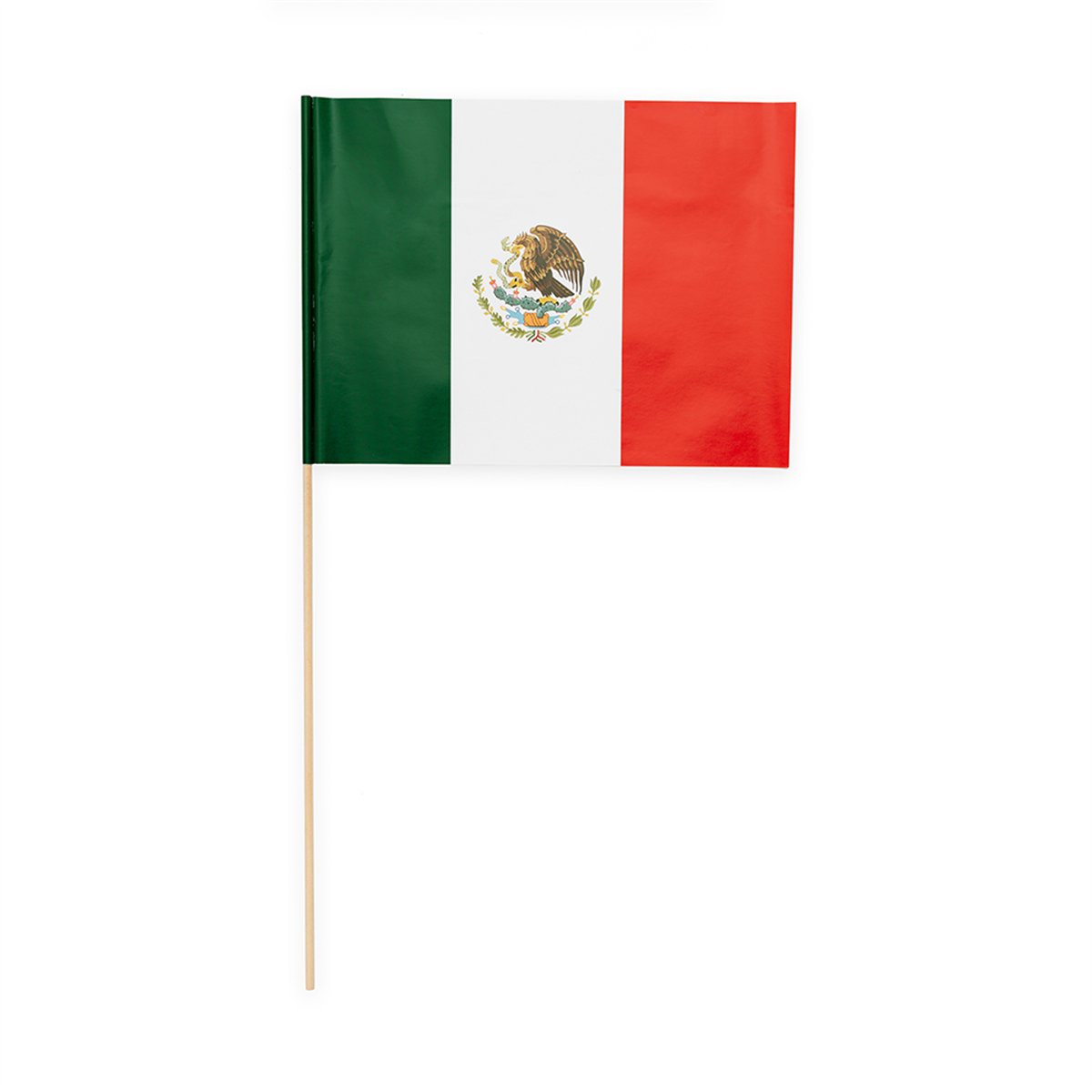 10 stk. Papirflag Mexico grøn/hvid/rød 20x30 cm 10 stk. Papirflag Mexico grøn/hvid/rød 20x30 cm