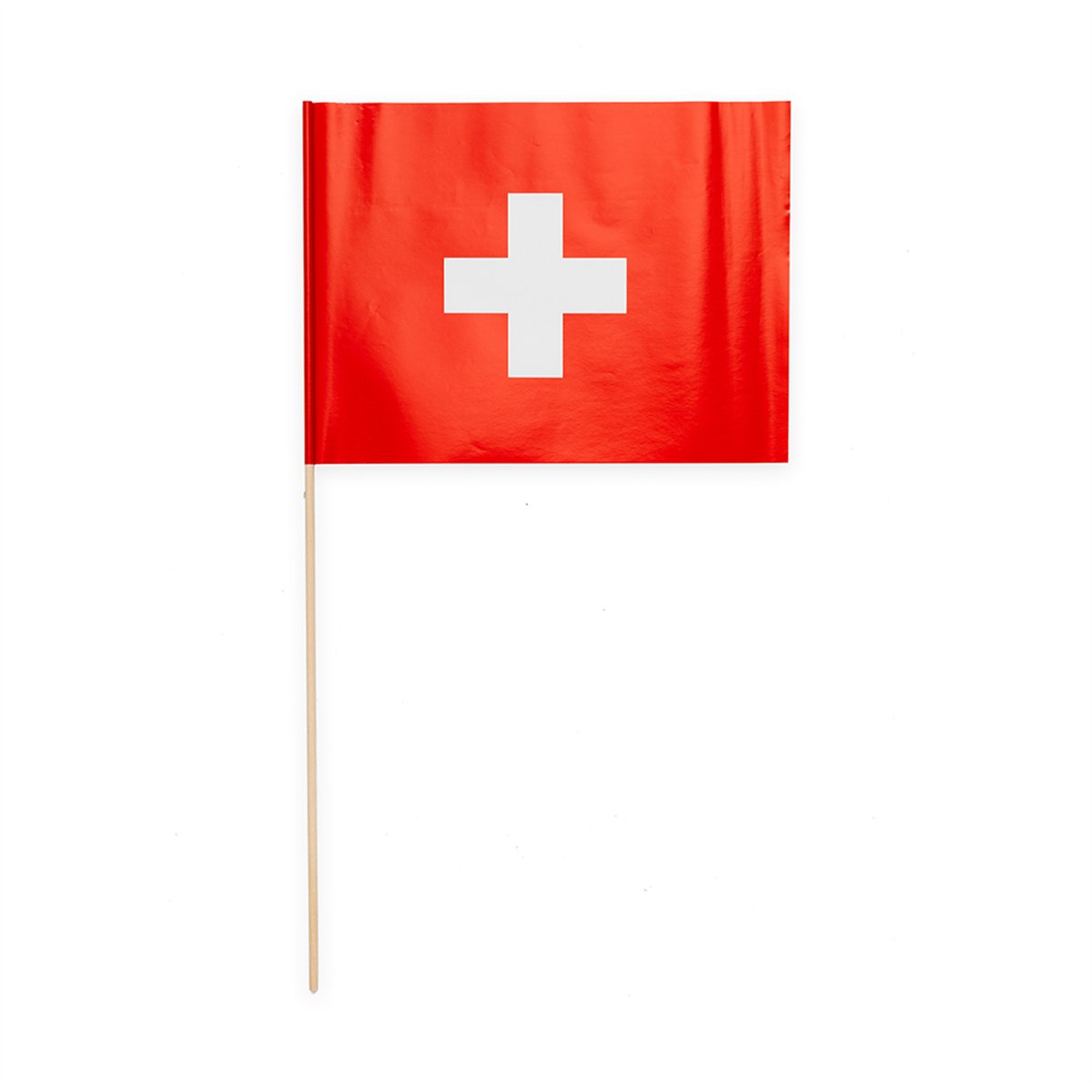 10 stk. Papirflag Schweiz hvid/rød 20x30 cm 10 stk. Papirflag Schweiz hvid/rød 20x30 cm