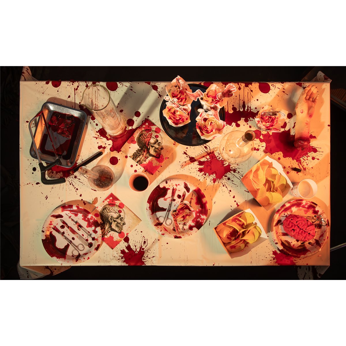 10 stk. Halloween servietter "Bloody Night"