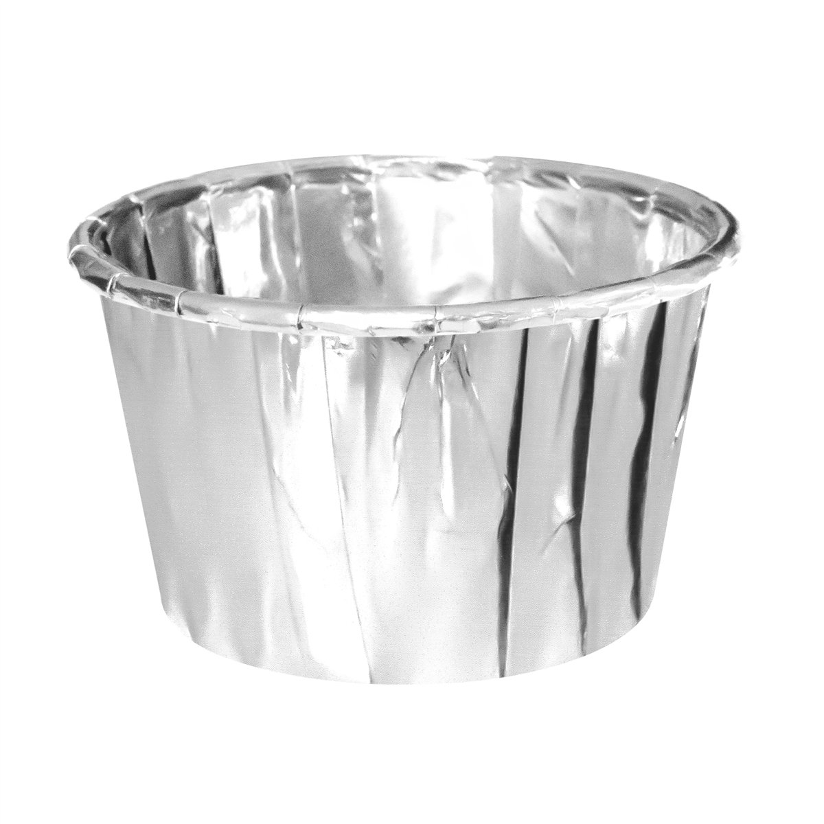 20 stk. Runde Bageforme Sølv 7 cm – Aluminium 20 stk. Runde Bageforme Sølv 7 cm – Aluminium