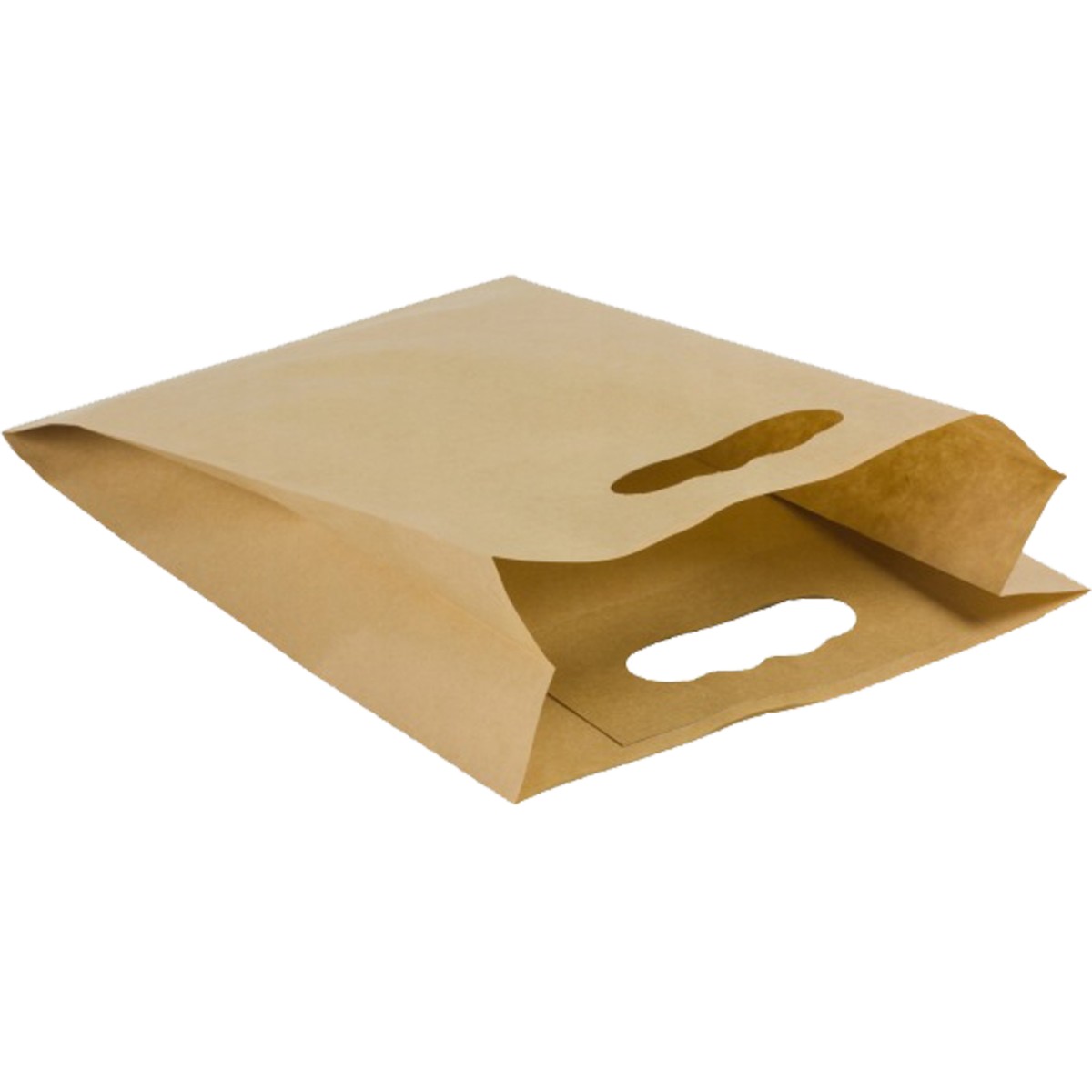 500 stk. Papirsposer med Hank Brun 15x6.5x27 cm