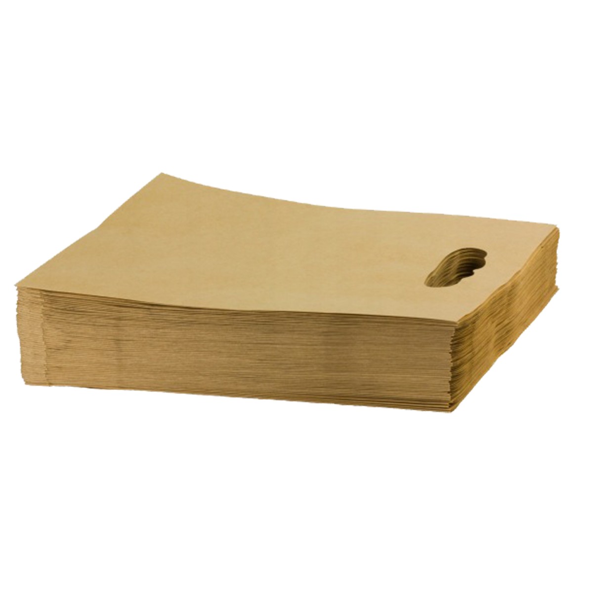 500 stk. Papirsposer med Hank Brun 15x6.5x27 cm