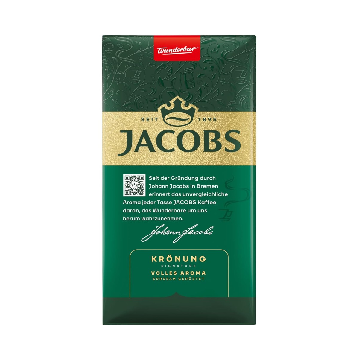 Jacobs Krönung 500 g malet kaffe Jacobs Krönung 500 g malet kaffe