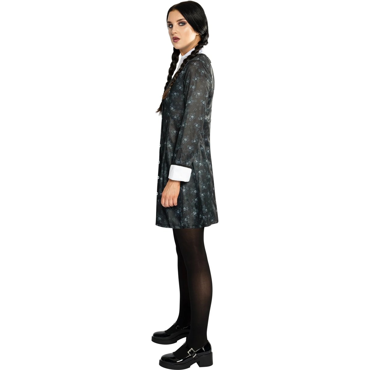 Wednesday® Addams Korstume Str. 10-14 - Gotisk Wednesday® Addams Korstume Str. 10-14 - Gotisk