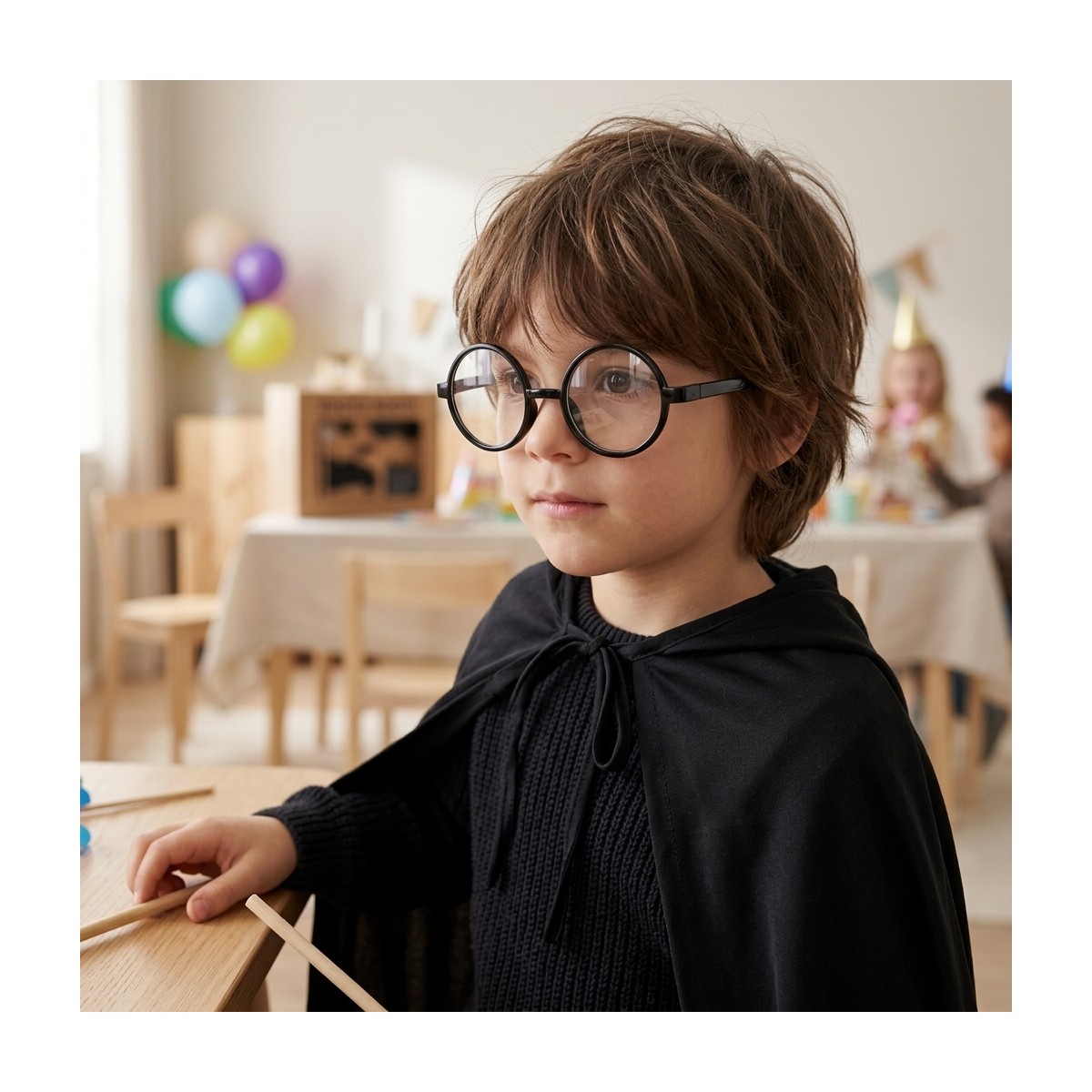 Troldmandsbriller med plastiklinser 13,5 cm - Harry Potter Troldmandsbriller med plastiklinser 13,5 cm - Harry Potter