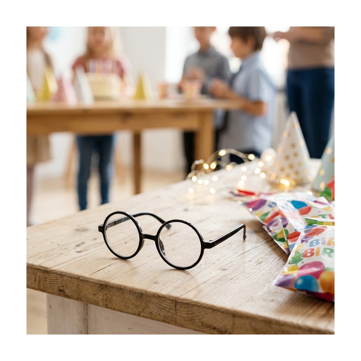 Troldmandsbriller med plastiklinser 13,5 cm - Harry Potter Troldmandsbriller med plastiklinser 13,5 cm - Harry Potter