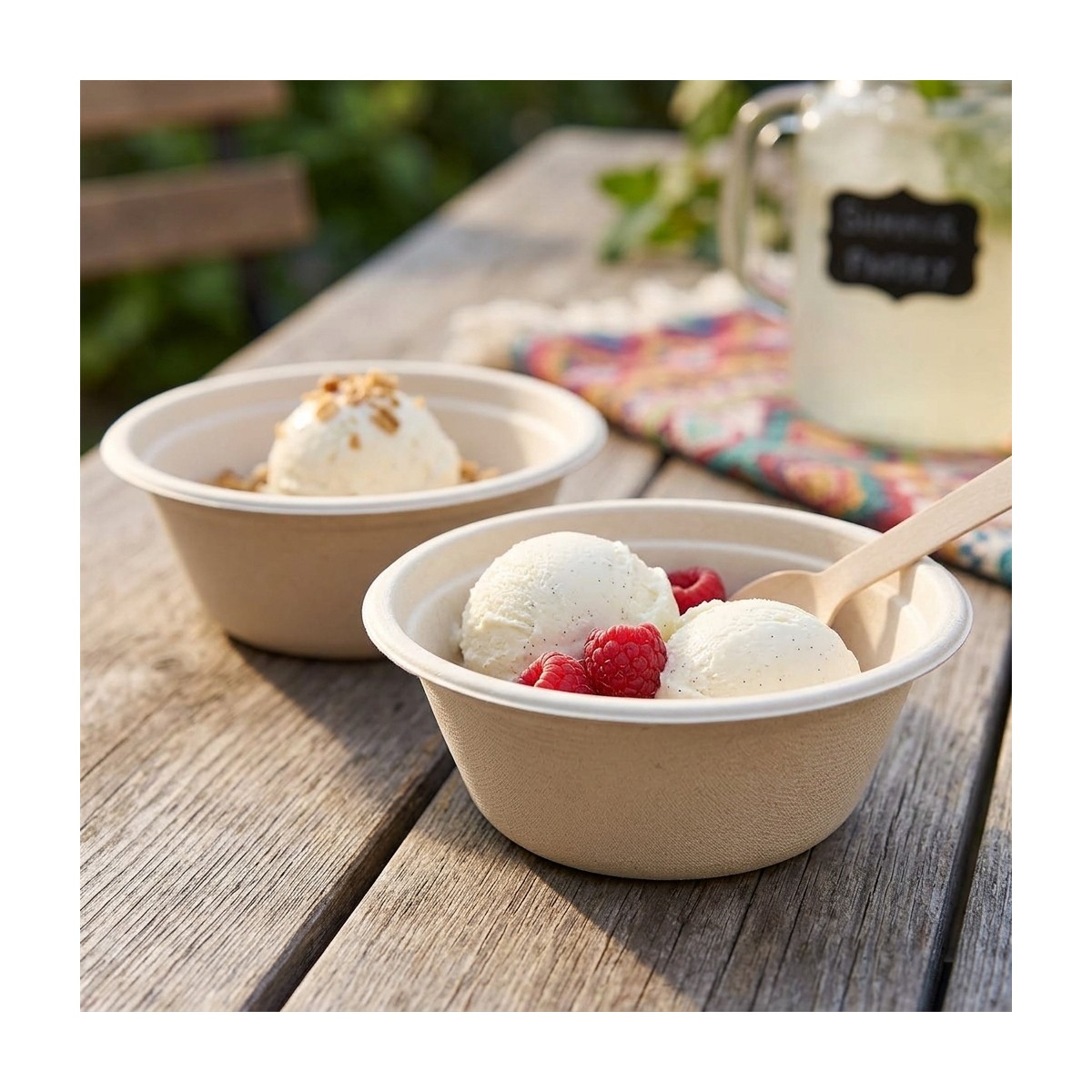 50 stk. Isdessert bæger sukkerrør naturlig 245 ml 50 stk. Isdessert bæger sukkerrør naturlig 245 ml