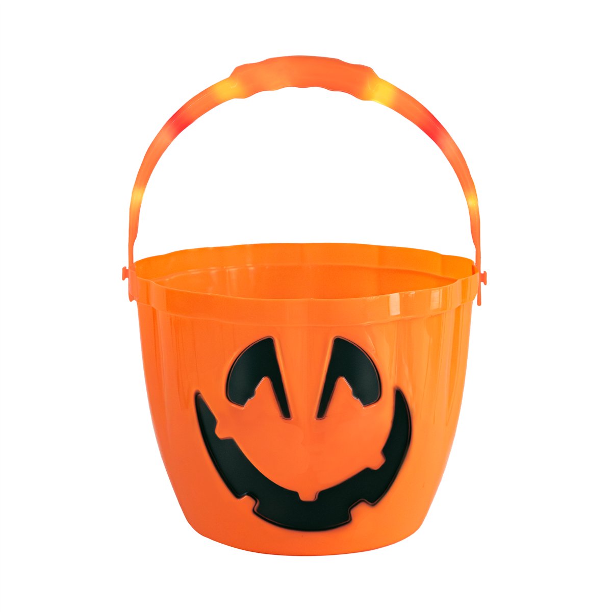 Halloween slikspand med lysende håndtag Halloween slikspand med lysende håndtag