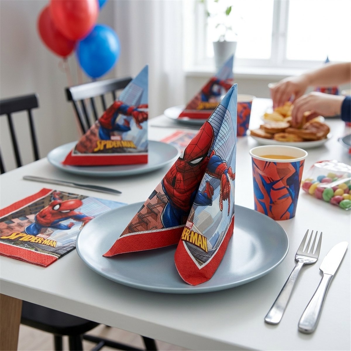 20 stk. Spider-Man&reg; Crime Fighter Servietter 33x33 cm 