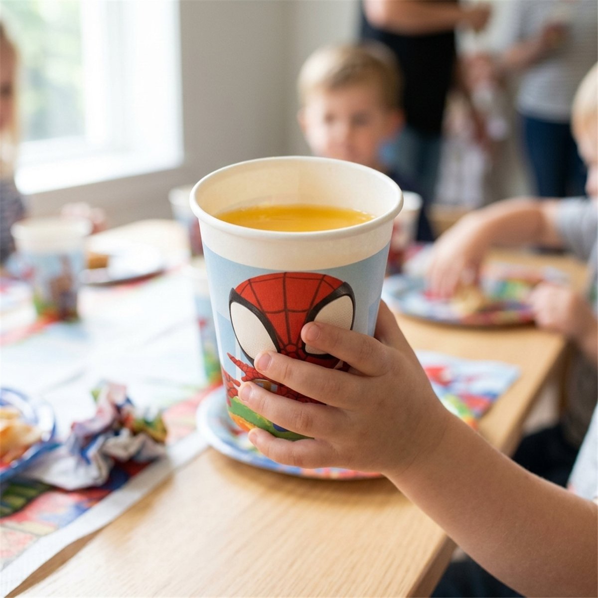 8 stk. Papkrus Spidey og hans Fantastiske Venner 200 ml