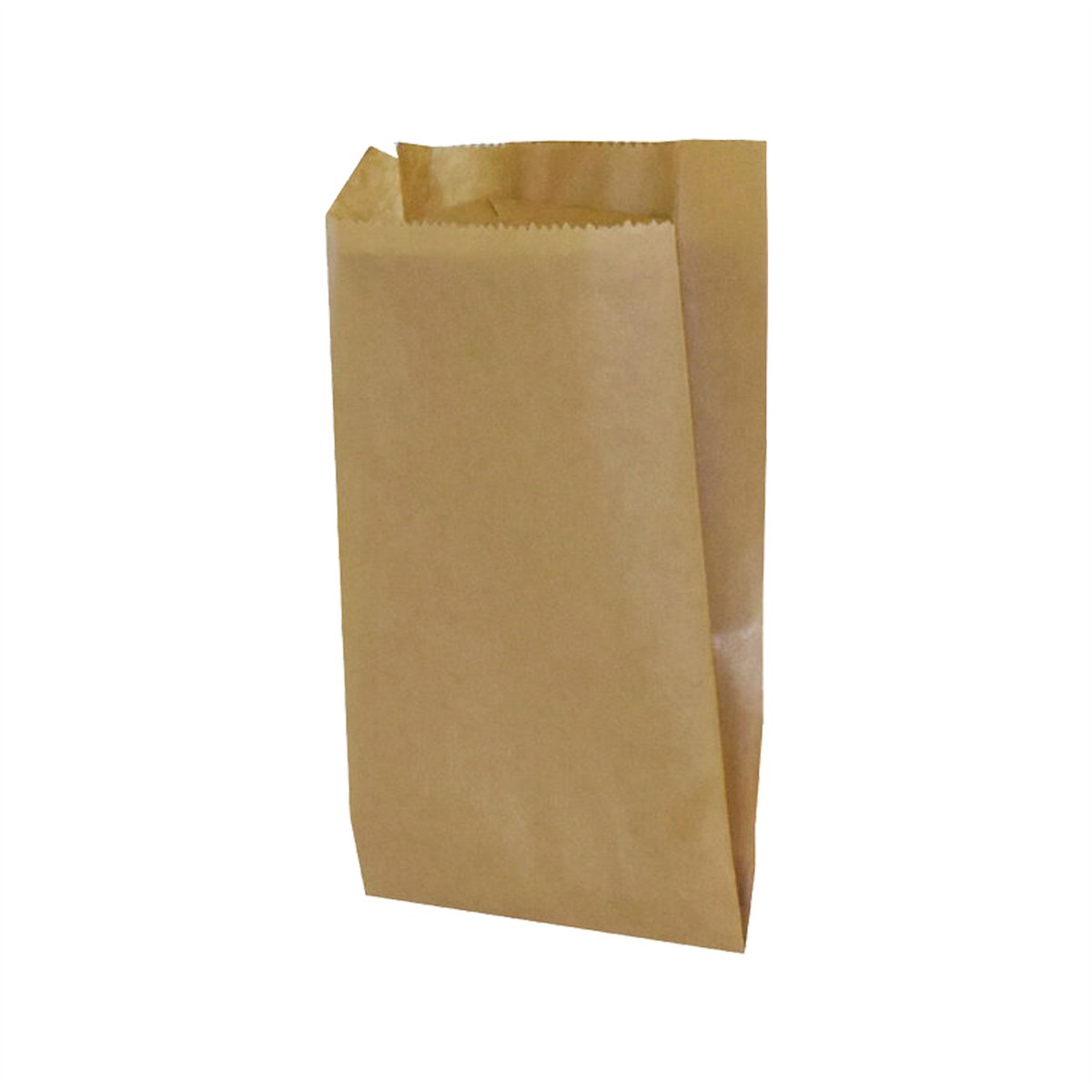 1000 stk. Brune papirsposer med sidefals 18x8x33 cm 1000 stk. Brune papirsposer med sidefals 18x8x33 cm