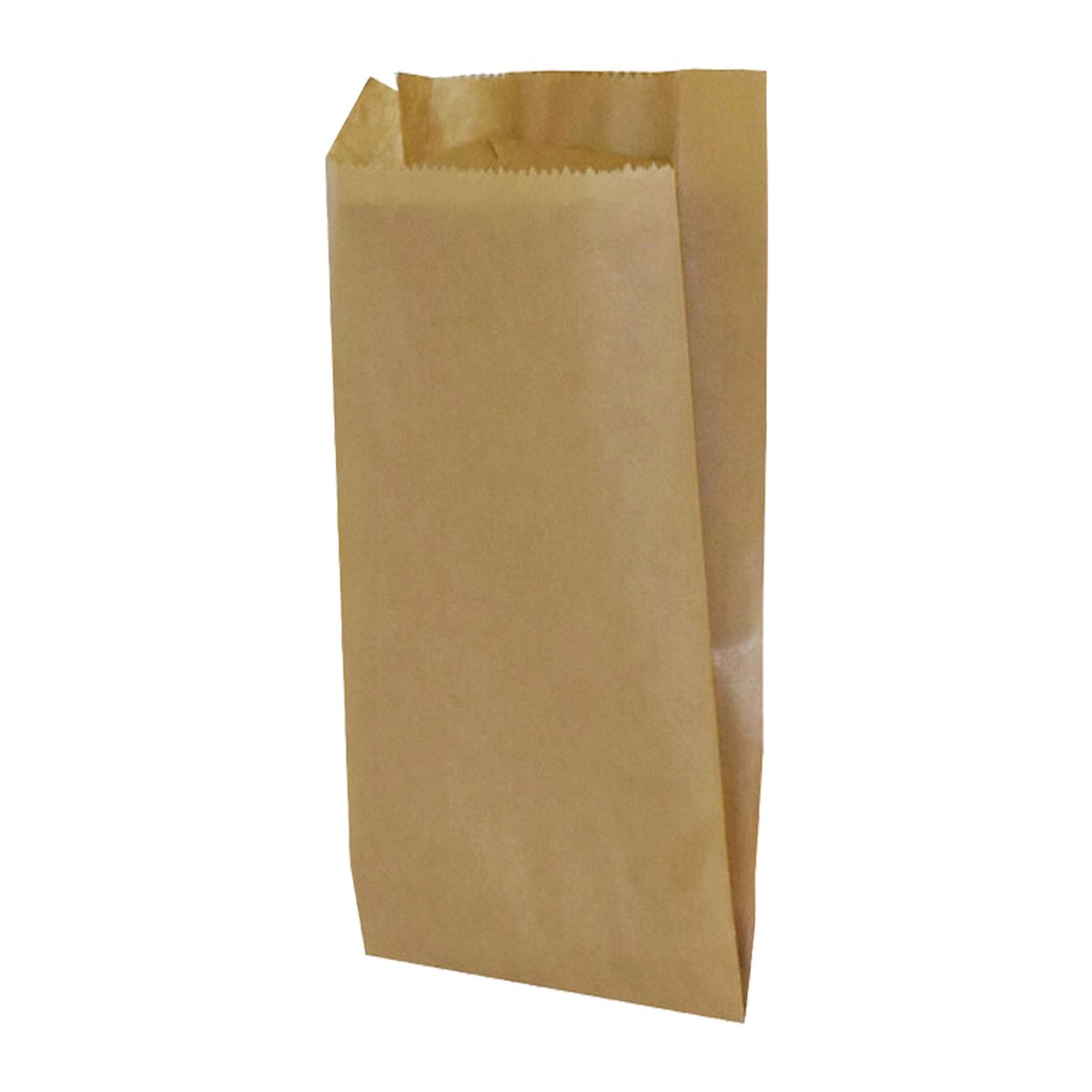 1000 stk. Brune papirsposer med sidefals 18x6x37 cm 1000 stk. Brune papirsposer med sidefals 18x6x37 cm