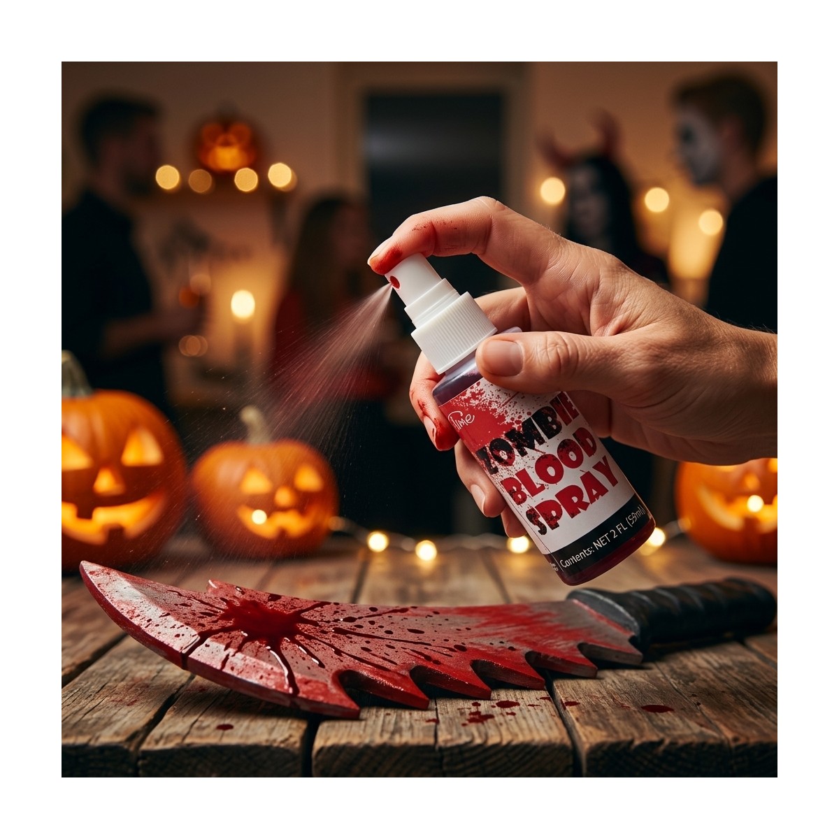 Kunstig Blodspray Rød 59 ml Halloween Makeup Kunstig Blodspray Rød 59 ml Halloween Makeup