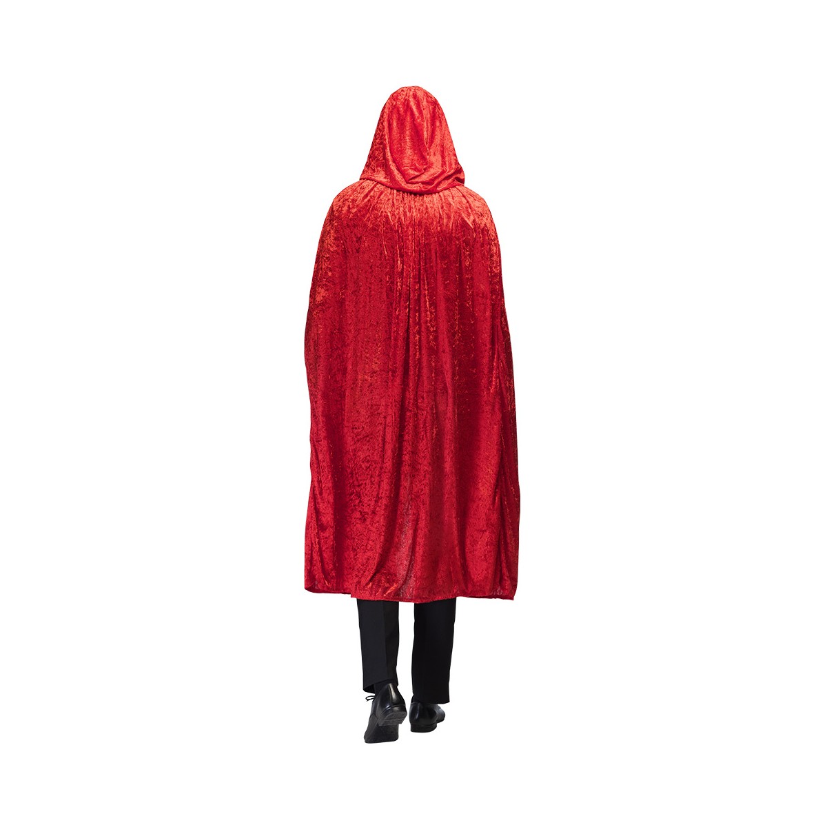 Kappe Dawn 170 cm - Rød med Hætte Kappe Dawn 170 cm - Rød med Hætte