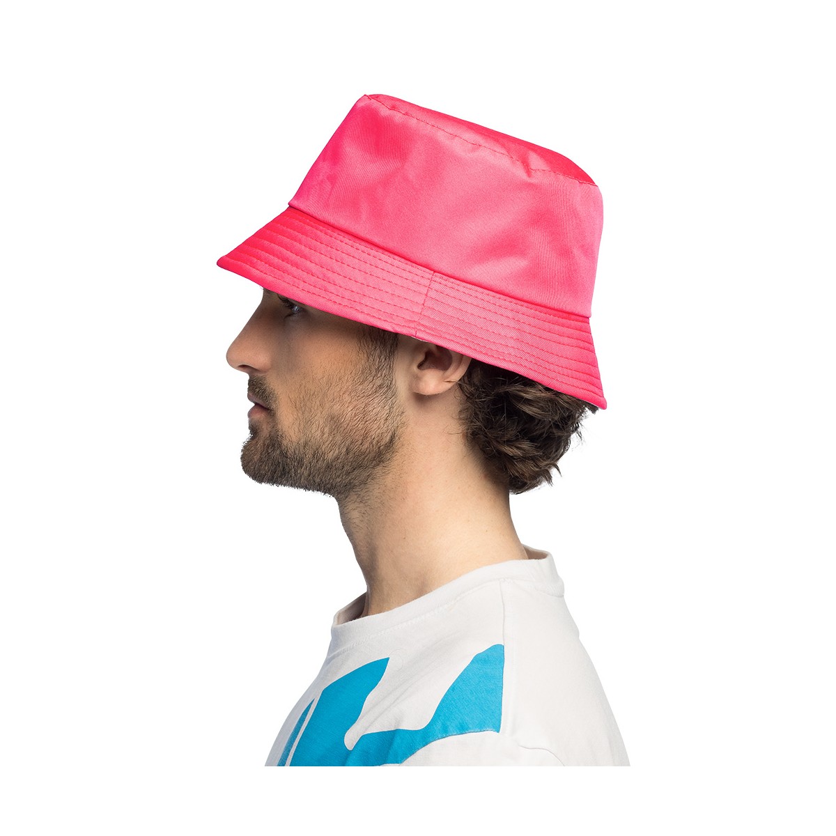 Bøllehat – Neon pink med UV-effekt Bøllehat – Neon pink med UV-effekt