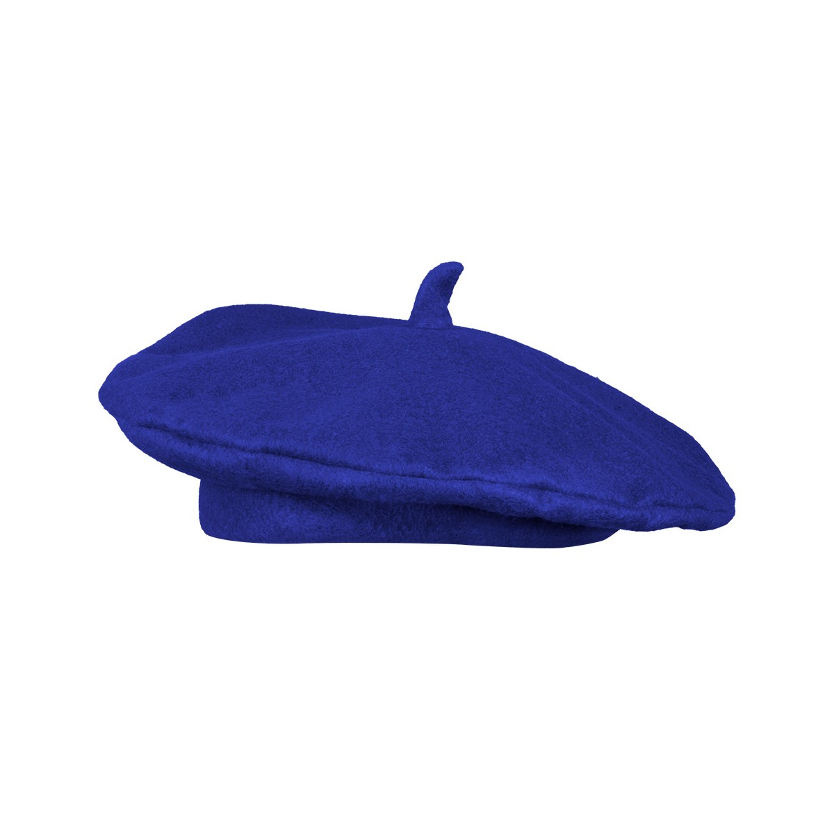 Baret hat &ndash; Bl&aring; Fransk Baret i Filt