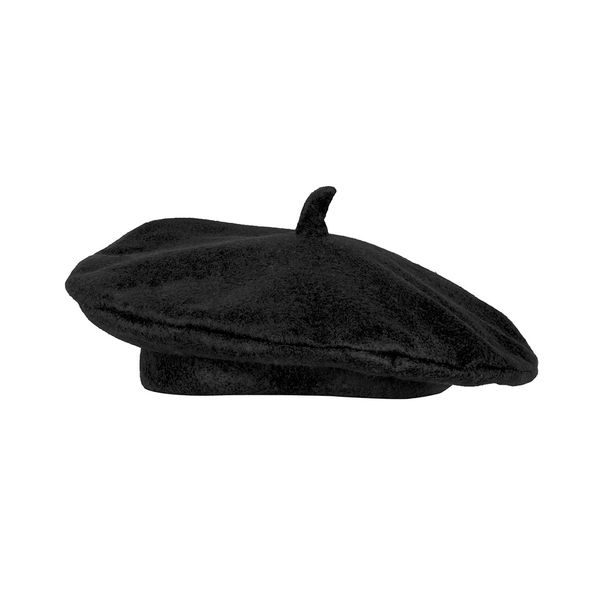 Baret hat – Sort Fransk Baret i Filt Baret hat – Sort Fransk Baret i Filt