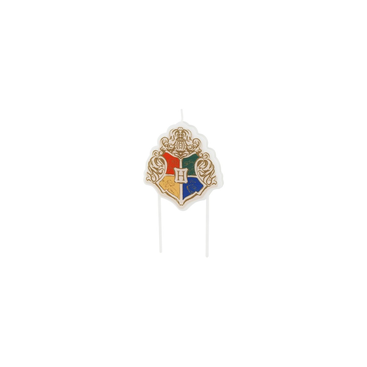 Birthday candle Harry Potter Hogwarts Crest, 6.7x7.4 cm, beige Birthday candle Harry Potter Hogwarts Crest, 6.7x7.4 cm, beige