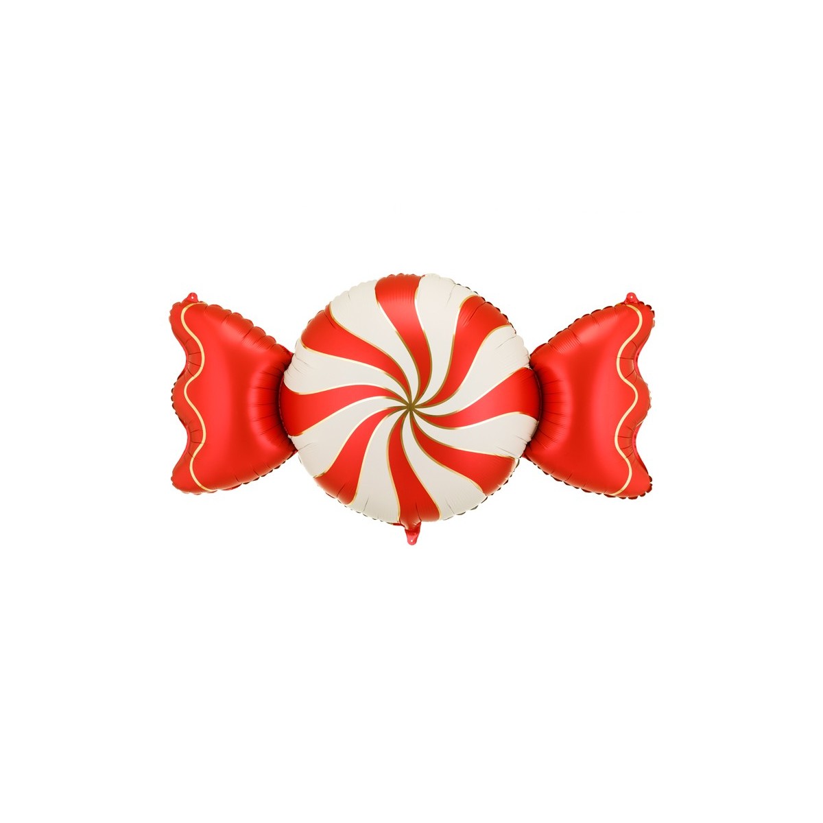 Foil balloon Candy, 113x54 cm, beige and red Foil balloon Candy, 113x54 cm, beige and red